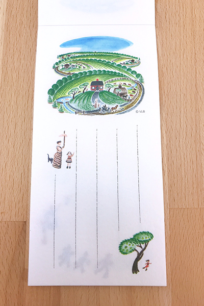 ちいさいおうち 〜The Little House〜 一筆箋 おうち柄の商品画像3