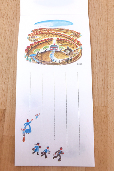 ちいさいおうち 〜The Little House〜 一筆箋 おうち柄の商品画像4