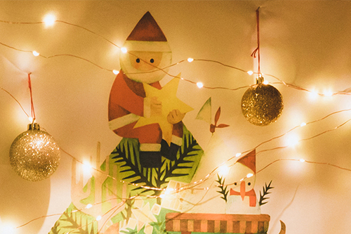 クリスマスタペストリー 福田利之 【A】森の仲間  小の商品画像8